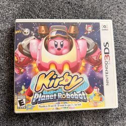 Kirby Planet Robot Nintendo 3DS