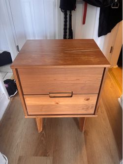 MCM nightstand/side table