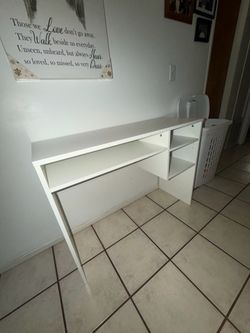 Small White Desk