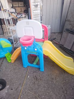 Prices firm children's climber slider basketball hoop the prices firm no offers please