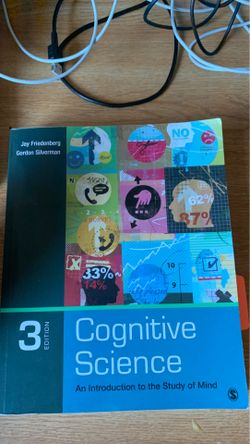 Cognitive science 3rd edition