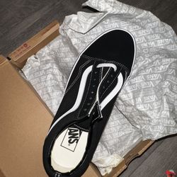 Vans black white old skool Men’s 9.0