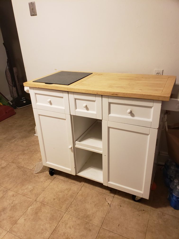 Kitchen island free A donation is required