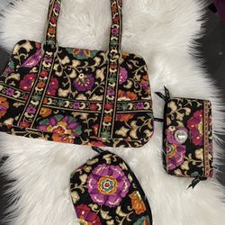 Vera Bradley set 3 pieces pick up at timber dr pets and smoke free serious contact