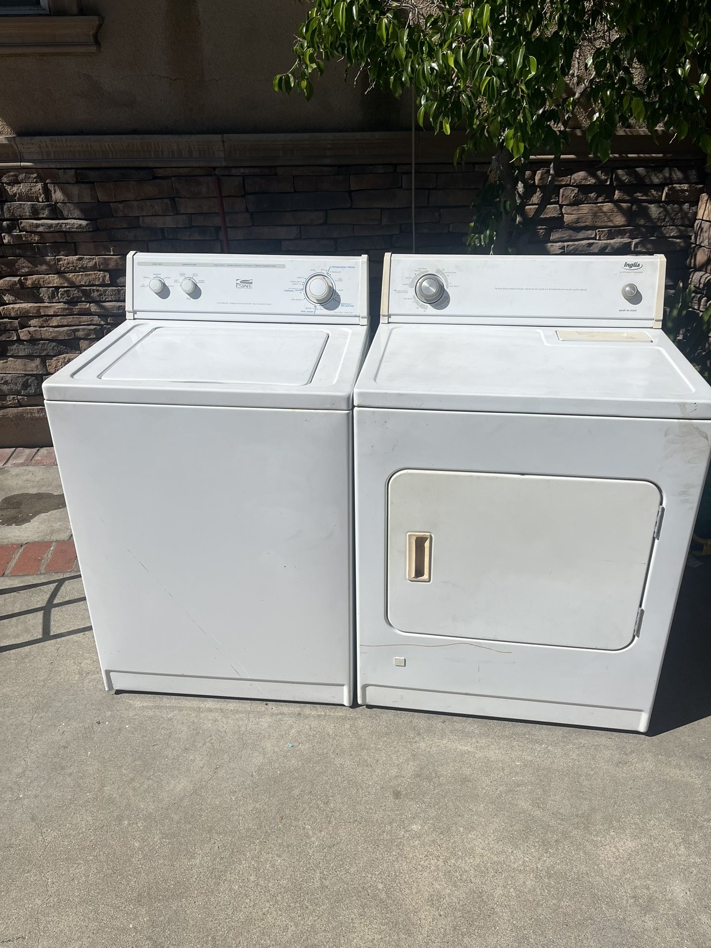 Washer And Gas Dryer