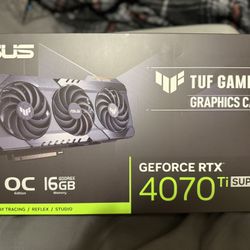 ASUS TUF Gaming NVIDIA GeForce RTX™ 4070 Ti Gaming Graphics Card