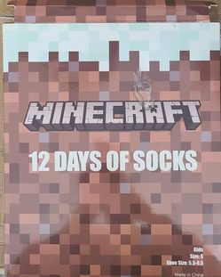 Minecraft Kids Socks