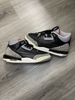 Jordan 3 “Black Cement 2011” Size 5.5 In Youth