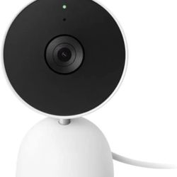 Google Nest Cam 2nd Gen Indoor Wired Camera Snow GA01998-US - Open Box
