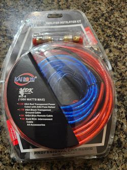 Amplifier instalation kit