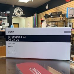 Sigma 70-200mm F2.8 For Sony Or Nikon