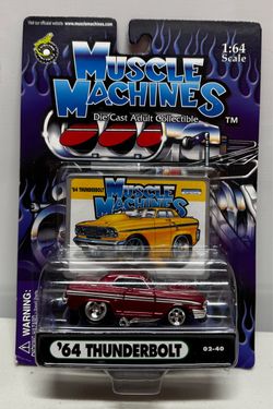 Muscle Machines '64 Thunderbolt Die Cast 1:64