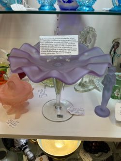 Alexandrite Glass Compote by Studio Nova