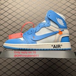 Air Jordan 1 x Off-White  UNC  OW