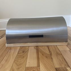 Stainless steel bread box