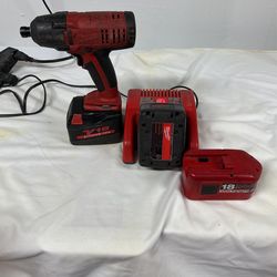 18v Milwaukee Impact Drill