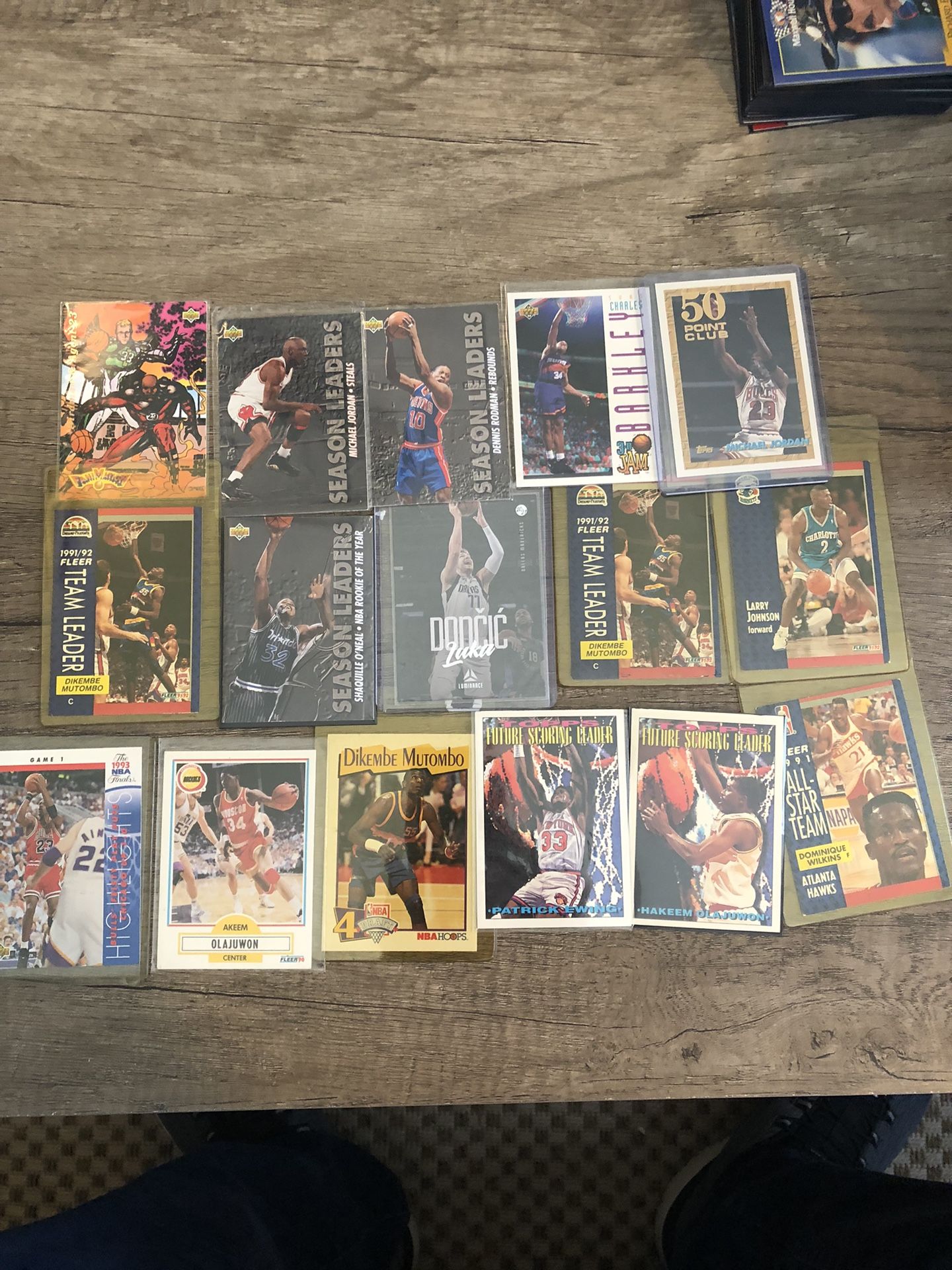 Basketball Cards 1990’s - Shaq - Jordon