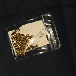 12" cuban link Gold Plated