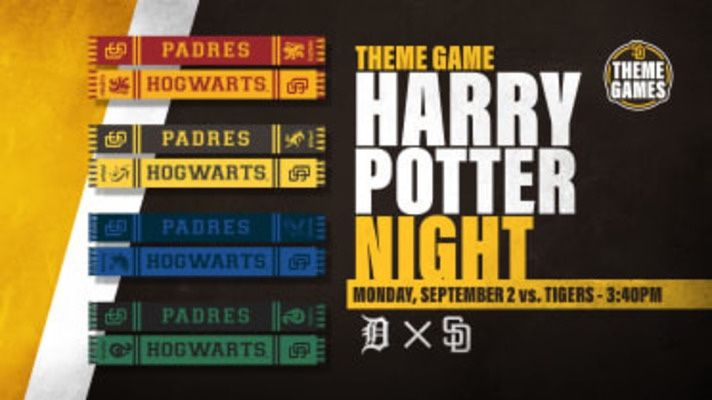 San Diego Padres Harry Potter Scarfs
