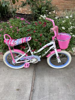 Ozone 500 Girls Kids Bike with Basket