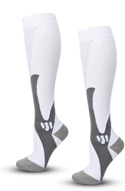 compression socks wide calf for Men and women, Knee Calves for Sports Support Socks, 3 pairs for $5