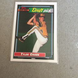 Baseball Card, Tyler Green