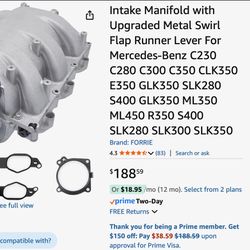 Mercedes M272 V6 Intake manifold