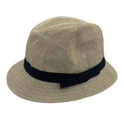 Mossimo Supply Co tan black women’s fedora hat One Size
