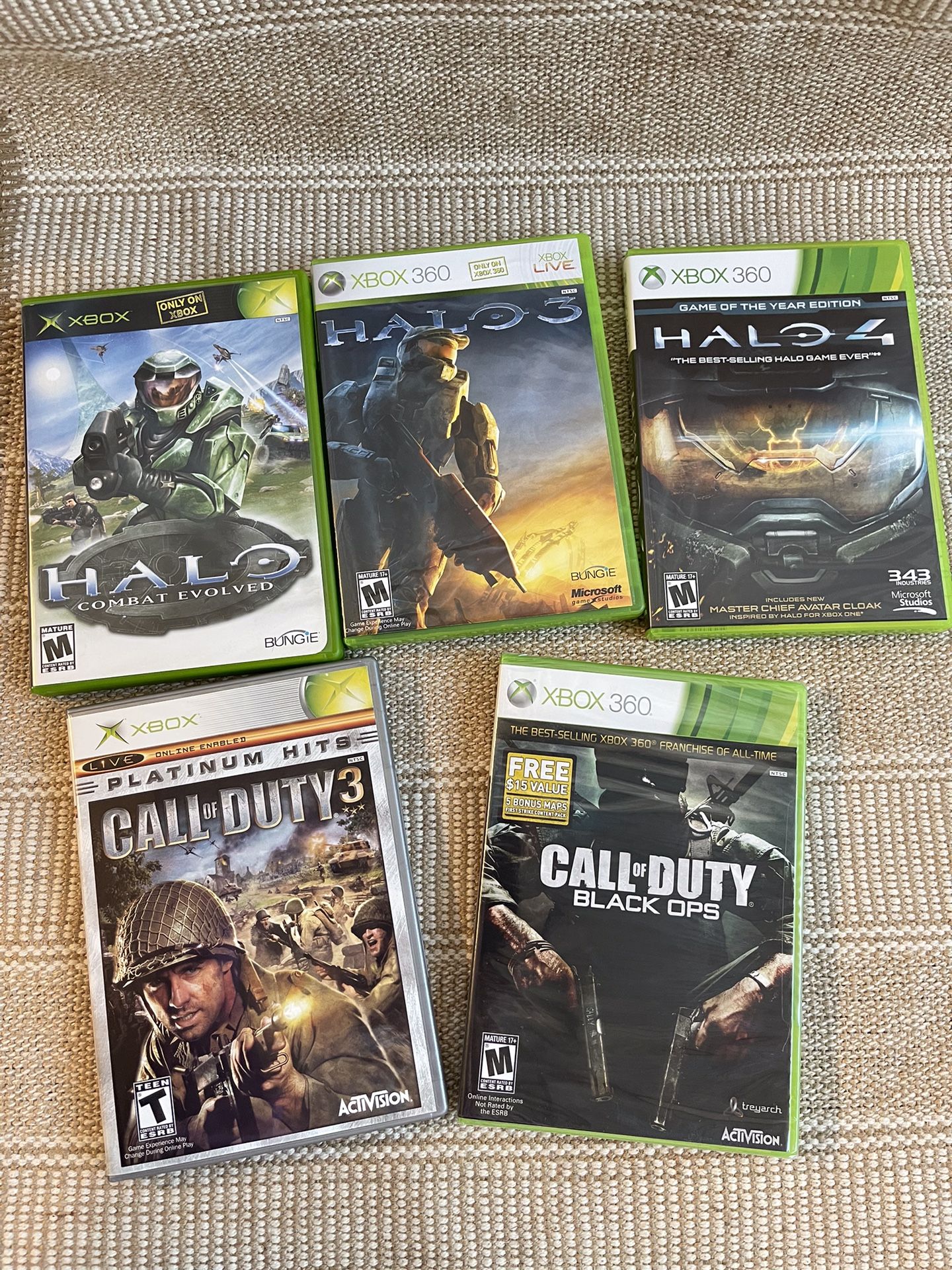 Various Games For Xbox 360