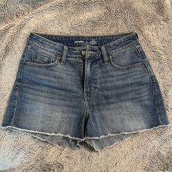 Jean Shorts High Rise Curvy Og Straight Size 2
