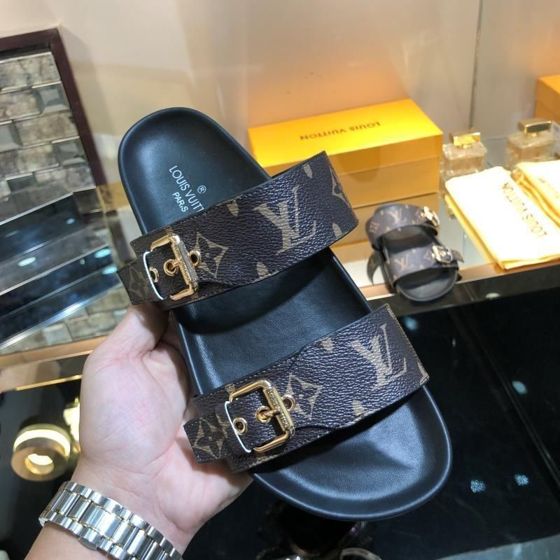 Louis Vuitton Brown Sandals 
