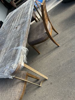 Table and chairs