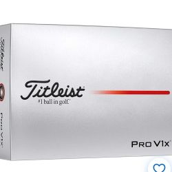 1 Dozen Titleist ProV1x Golf Balls