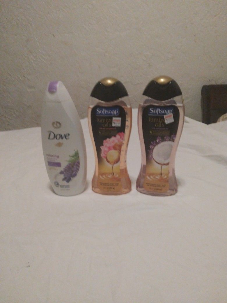 Body Wash 3 For 8$