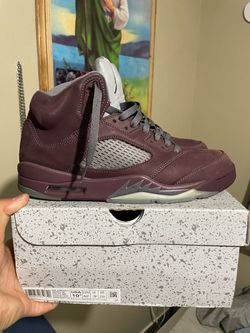 Sz 10.5 Burgundy 5s Jordan $60 FIRM NO TRADES