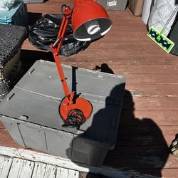 Vintage style swing arm desk lamp