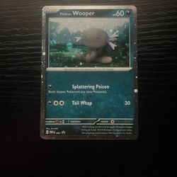 Paldean Wooper 041, HD Promo Card - Pokémon Scarlet + Violet