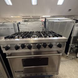 36” Viking Dual Fuel Range Stainless Steel