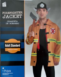 HALLOWEEN COSTUMES / MEN FIREFIGHTER JACKET