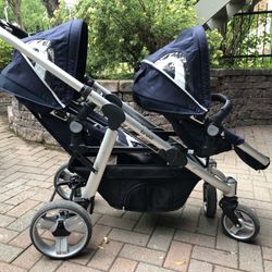 Double Stroller - Perfect For Twins 