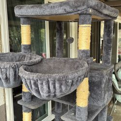6ft Cat Tower / Bed