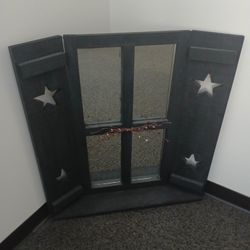 Beautiful Primitive Mirror 