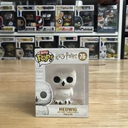 HYPER RARE CHASE BITTY Hedwig Funko Pop #76 Harry Potter  Wizarding World Owl