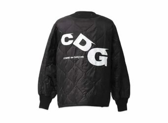 CDG (Comme Des Garçons) Alpha Industries Jacket - Black (size Medium)