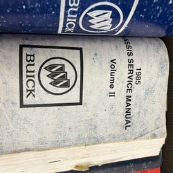  Chassis Service Manual Buick