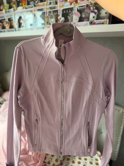 Lululemon purple cropped define jacket