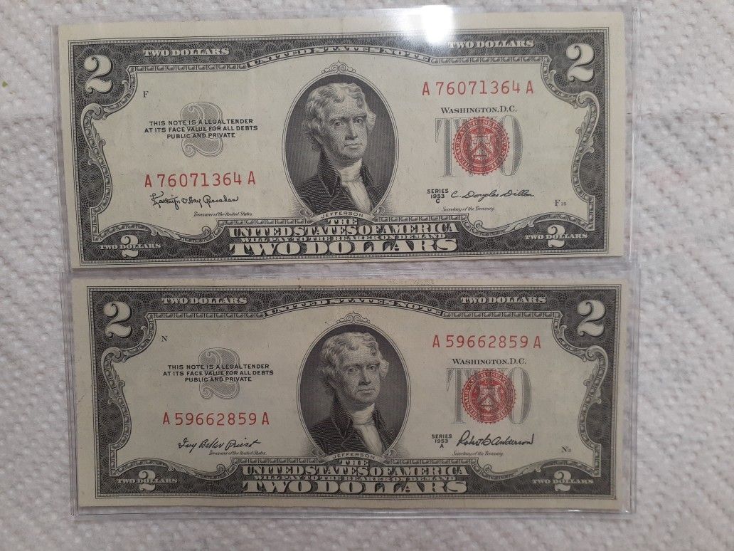 2 two dollar 1953