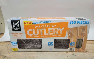 Clear cutlery