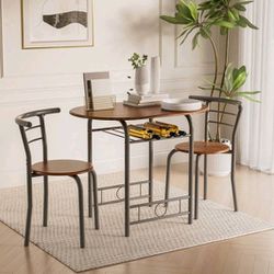 3 Pcs Table And 2 Chairs  Set -Brand New-