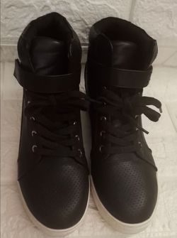 Womens Lace Up wedge fashion sneakers